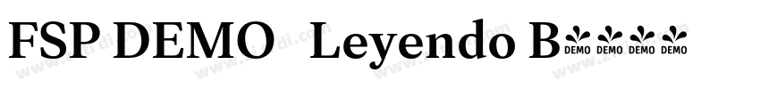 FSP DEMO   Leyendo B字体转换